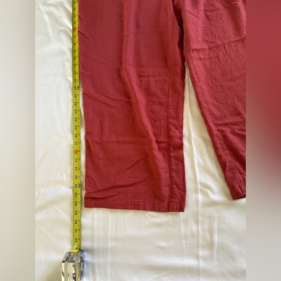 Wide leg linen pant - Picture 2 of 4